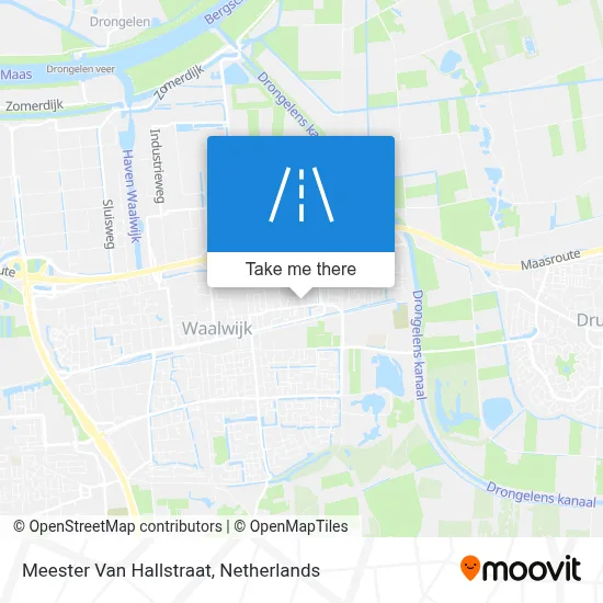 Meester Van Hallstraat map