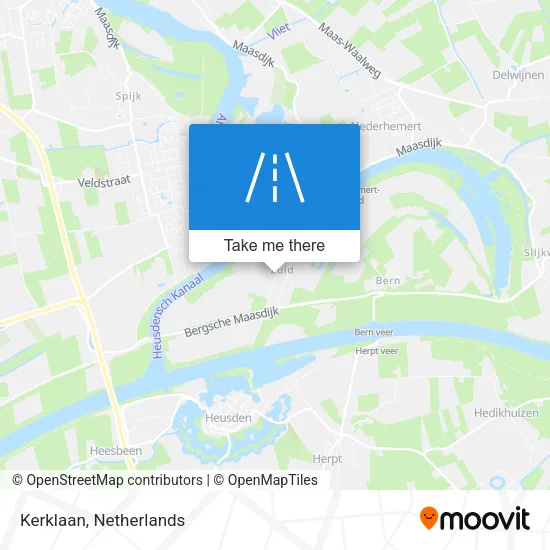 Kerklaan map