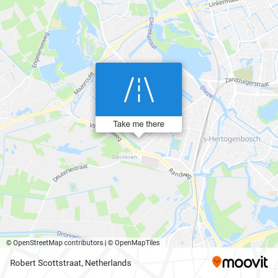 Robert Scottstraat map