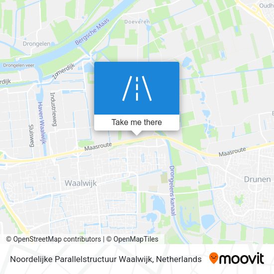 Noordelijke Parallelstructuur Waalwijk map