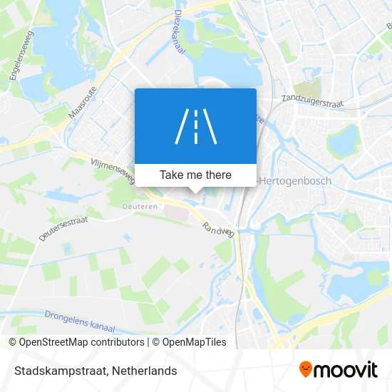 Stadskampstraat map