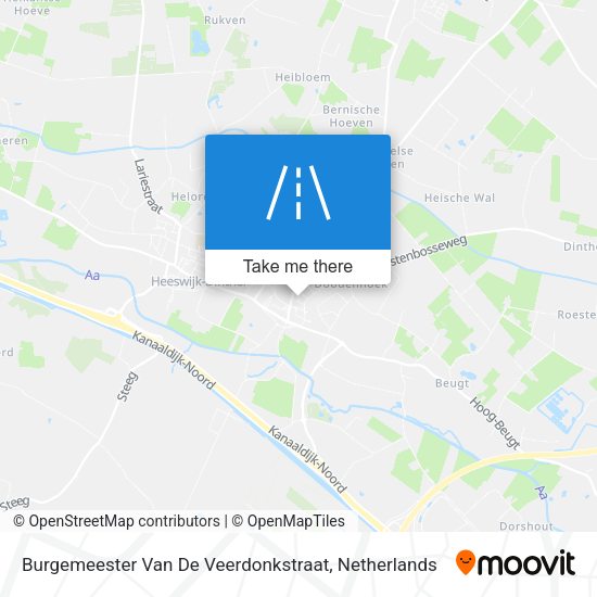 Burgemeester Van De Veerdonkstraat map