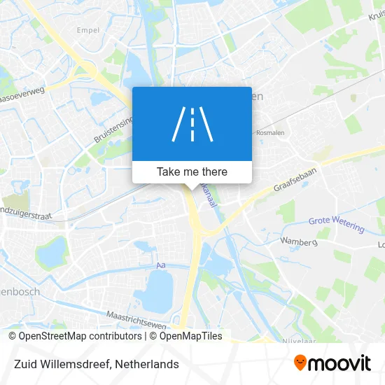 Zuid Willemsdreef map