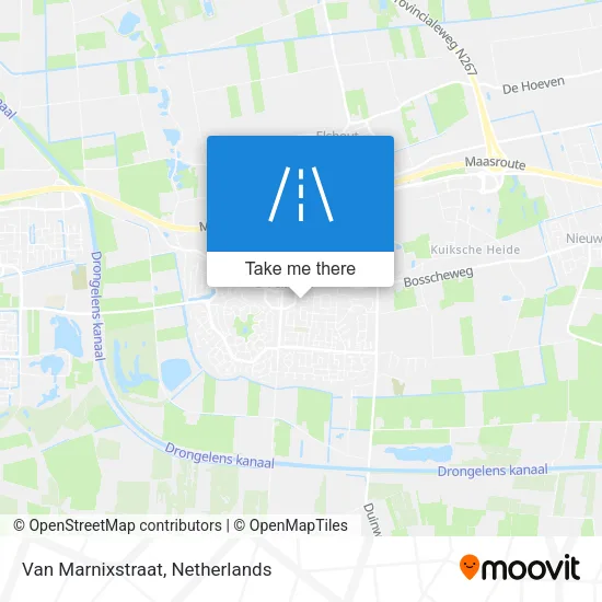Van Marnixstraat map