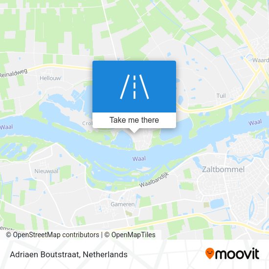 Adriaen Boutstraat map