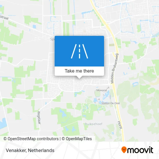 Venakker map