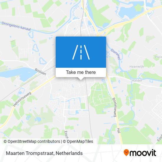 Maarten Trompstraat Karte