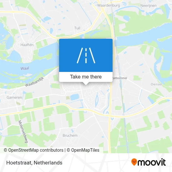 Hoetstraat map