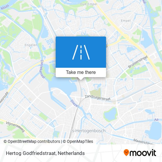 Hertog Godfriedstraat map