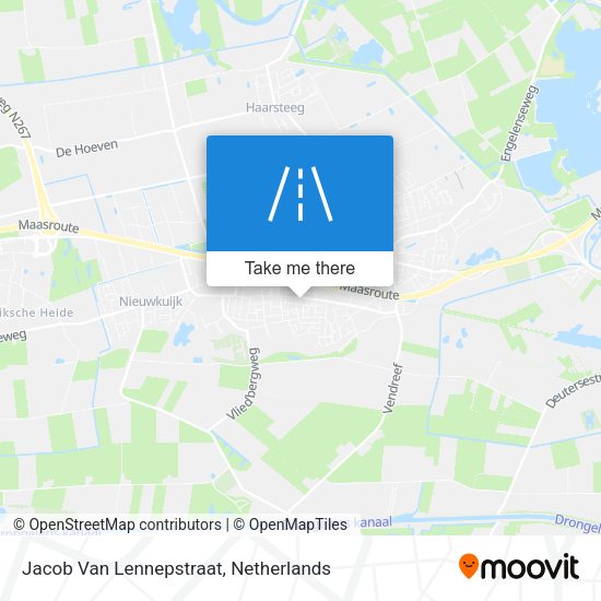 Jacob Van Lennepstraat map
