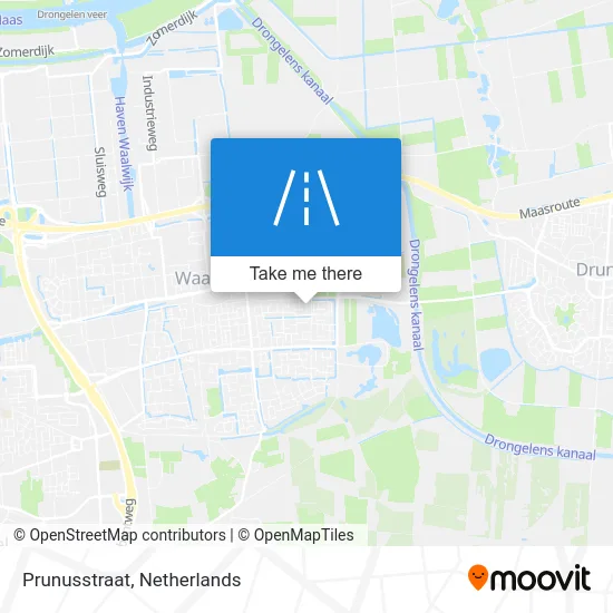 Prunusstraat map