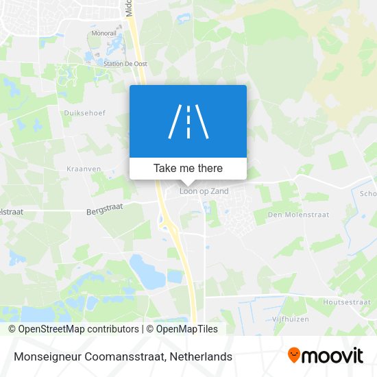 Monseigneur Coomansstraat map