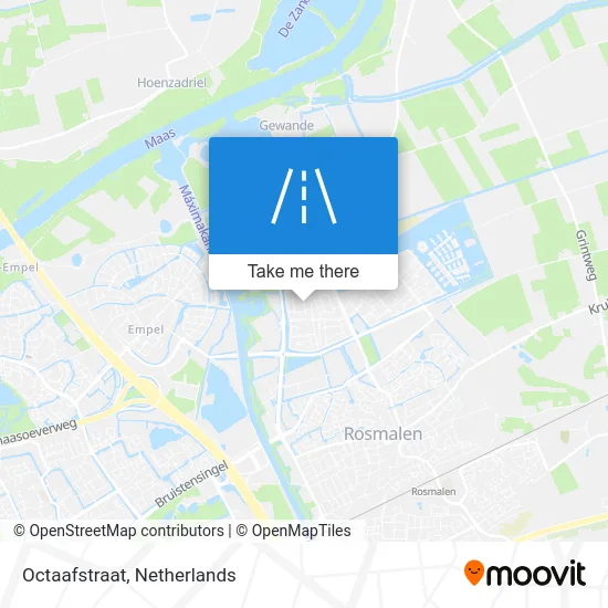 Octaafstraat map