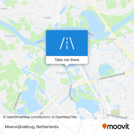 Meerwijksebrug map