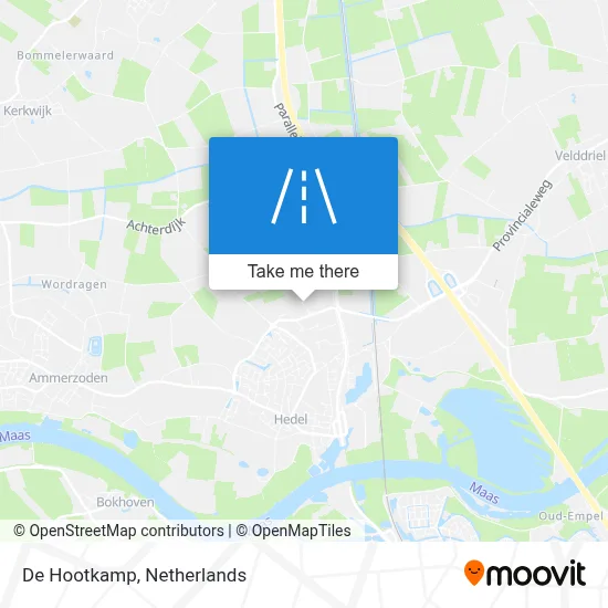 De Hootkamp map