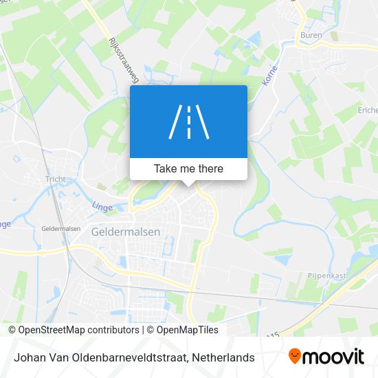 Johan Van Oldenbarneveldtstraat map
