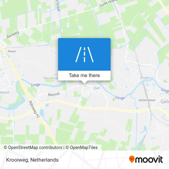 Krooiweg map