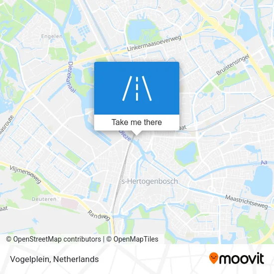 Vogelplein map