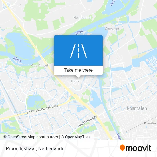 Proosdijstraat map