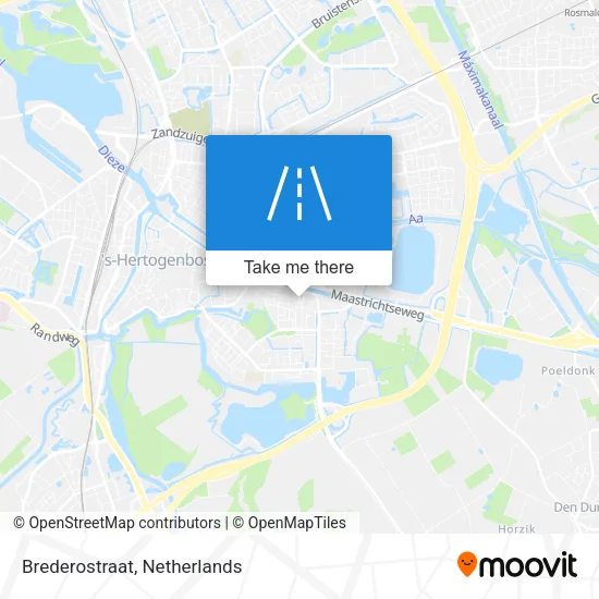 Brederostraat map