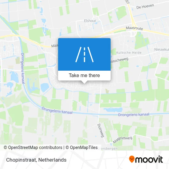 Chopinstraat map