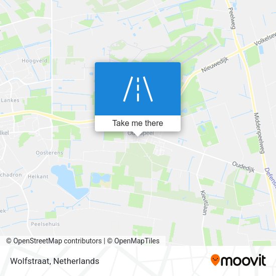 Wolfstraat map