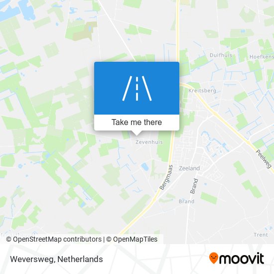 Weversweg map