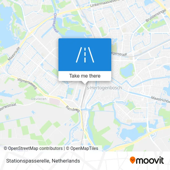 Stationspasserelle map