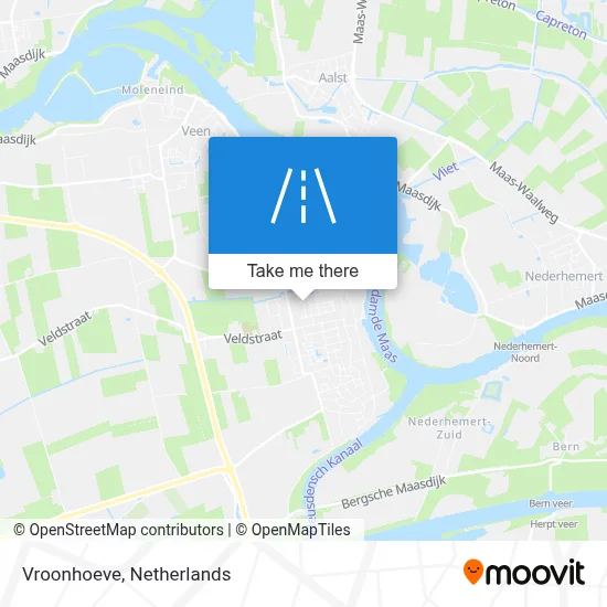 Vroonhoeve map