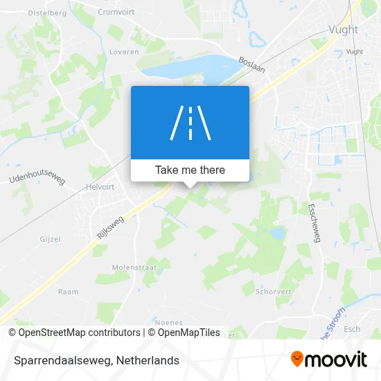 Sparrendaalseweg map