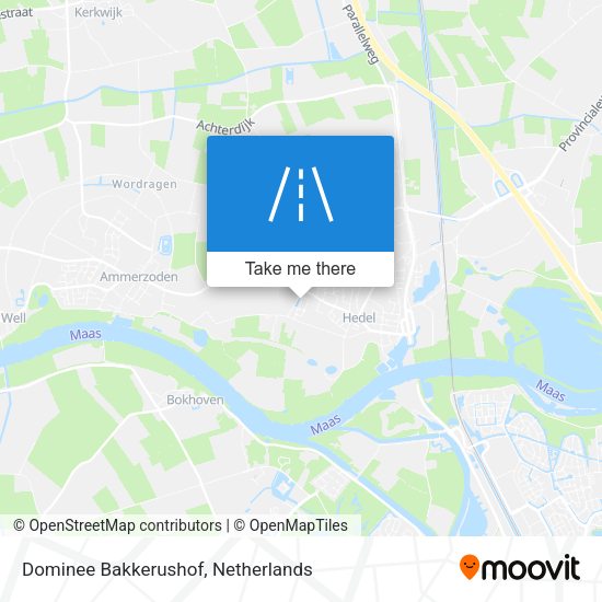 Dominee Bakkerushof map