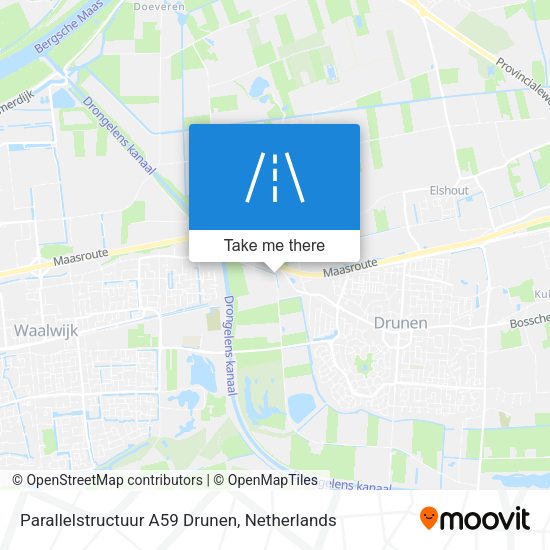 Parallelstructuur A59 Drunen map