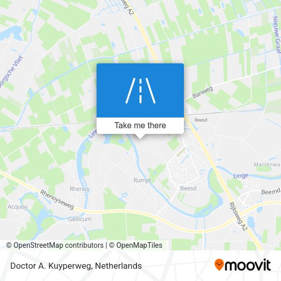 Doctor A. Kuyperweg map
