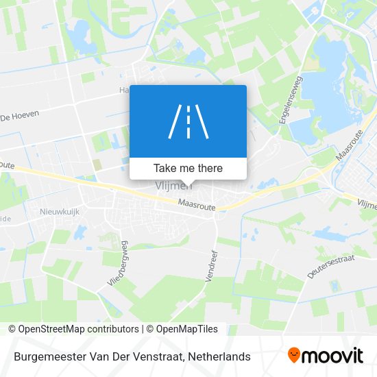 Burgemeester Van Der Venstraat map