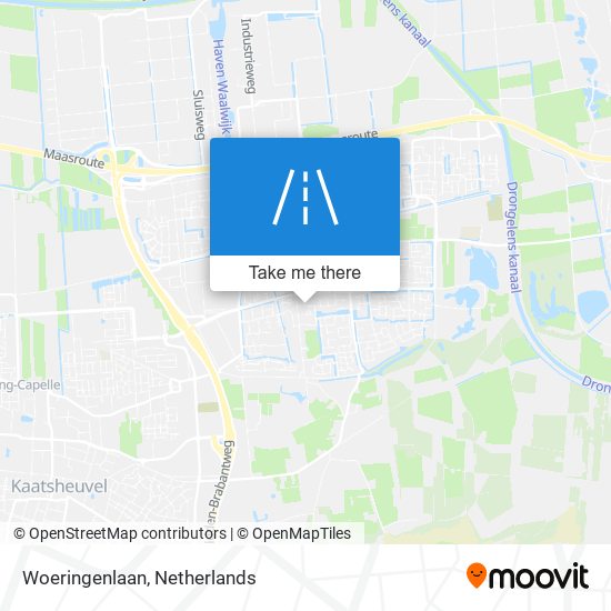 Woeringenlaan map