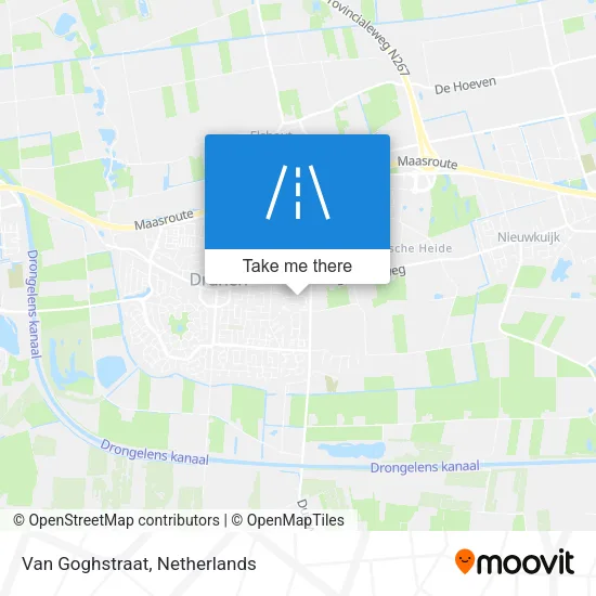 Van Goghstraat map