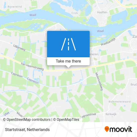 Startstraat Karte