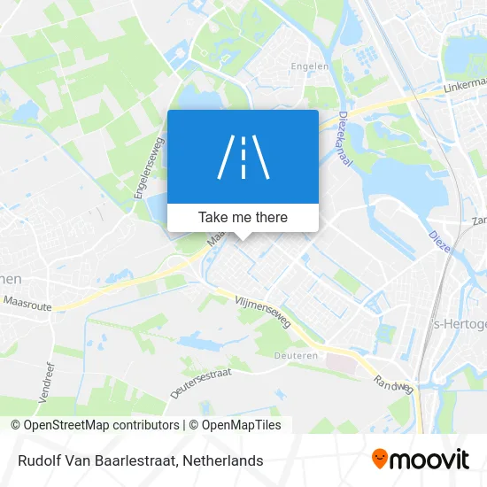 Rudolf Van Baarlestraat map