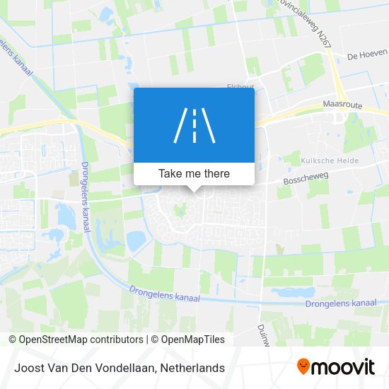 Joost Van Den Vondellaan map