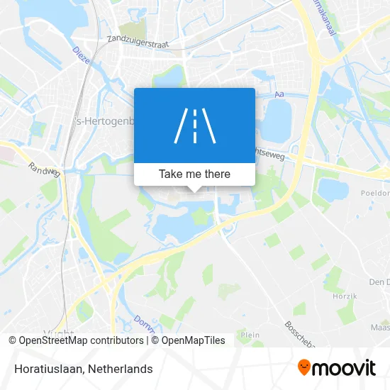 Horatiuslaan map