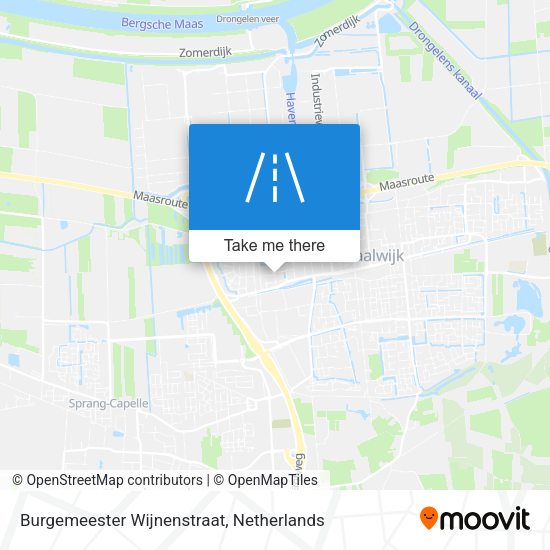 Burgemeester Wijnenstraat map