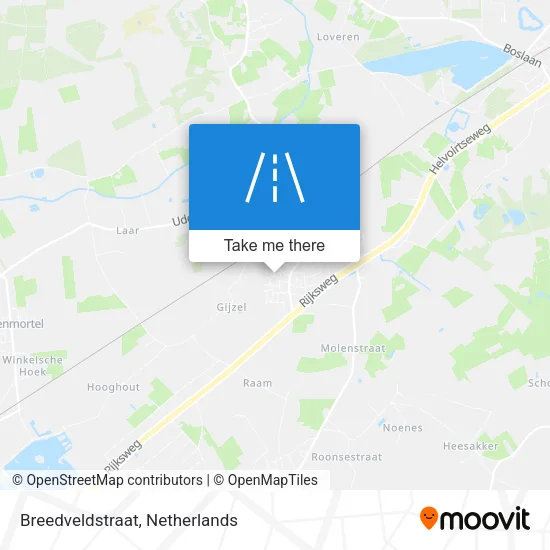 Breedveldstraat map
