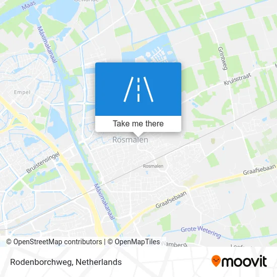 Rodenborchweg map