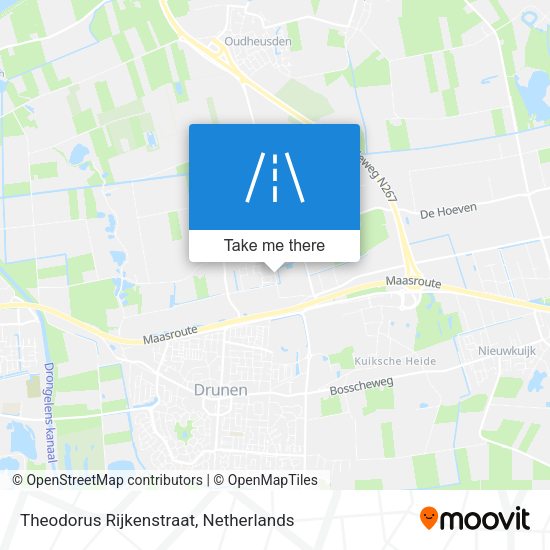 Theodorus Rijkenstraat map