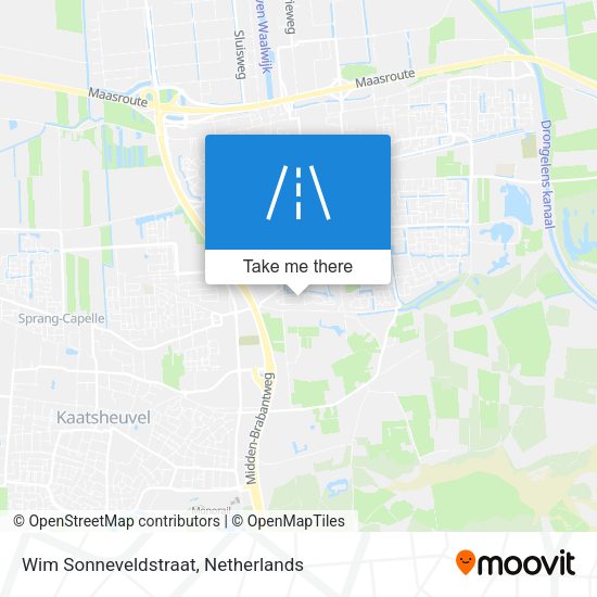 Wim Sonneveldstraat map