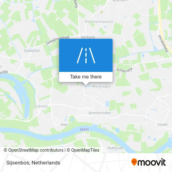 Sijsenbos map