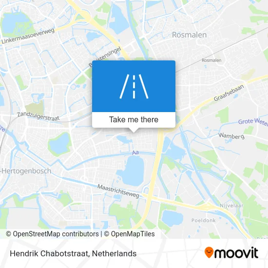 Hendrik Chabotstraat map