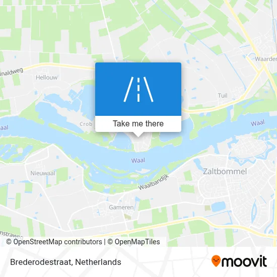 Brederodestraat map