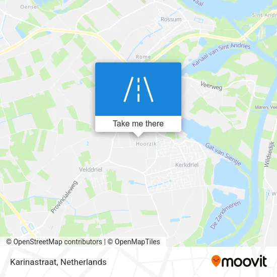 Karinastraat map