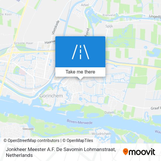 Jonkheer Meester A.F. De Savornin Lohmanstraat map
